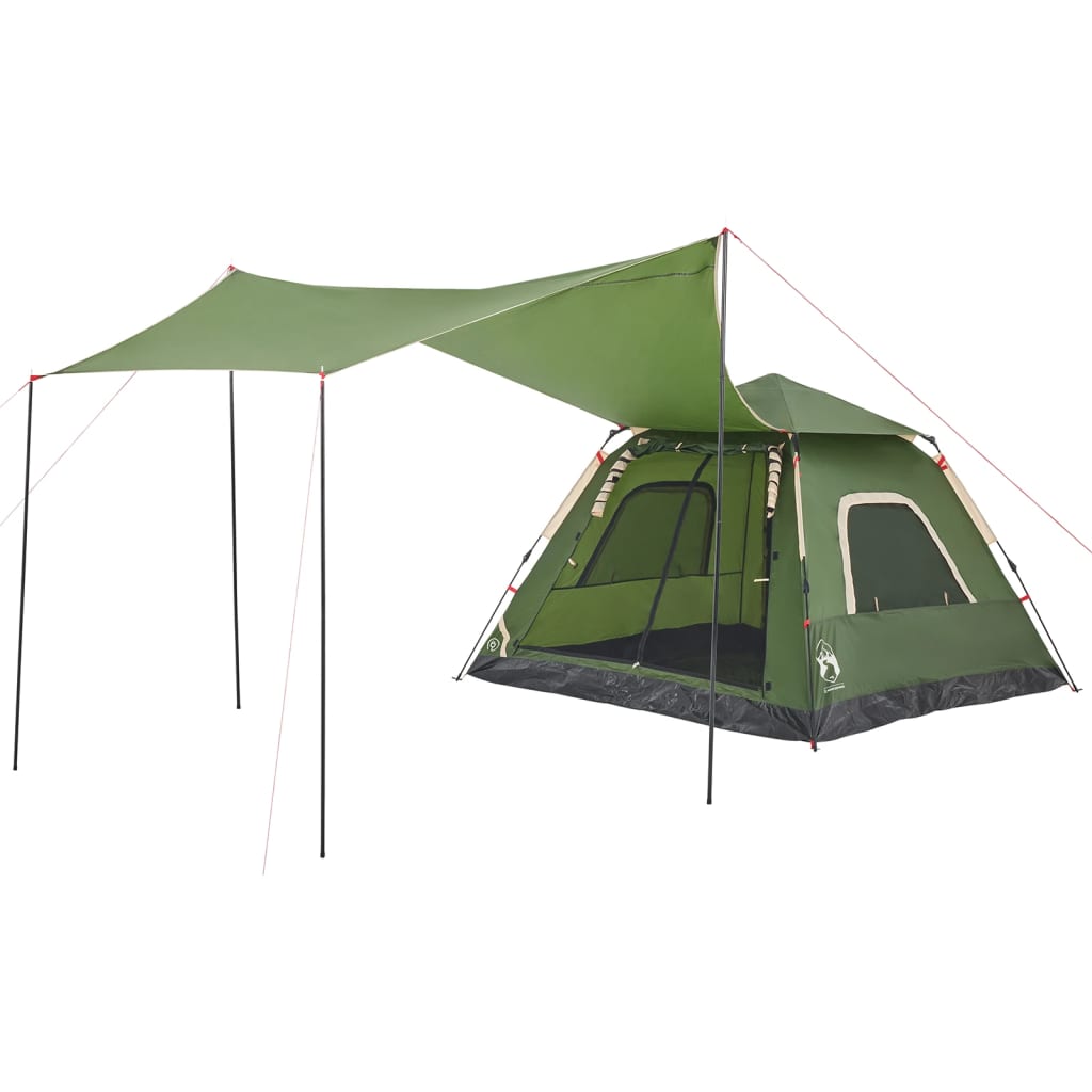 Koepeltent 5-persoons snelontgrendeling groen is nu te koop bij PeponiXL, paradijselijk wonen!