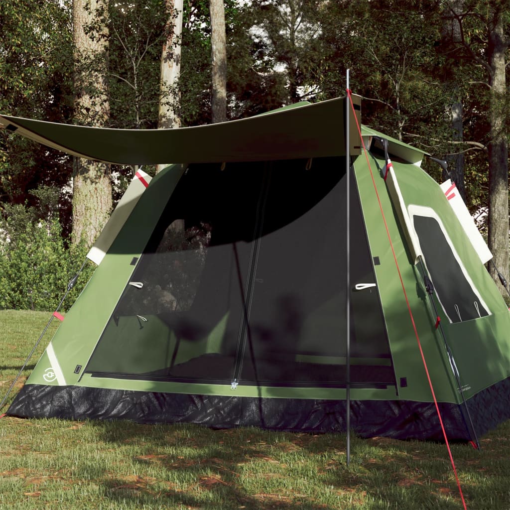 Koepeltent 5-persoons snelontgrendeling groen is nu te koop bij PeponiXL, paradijselijk wonen!