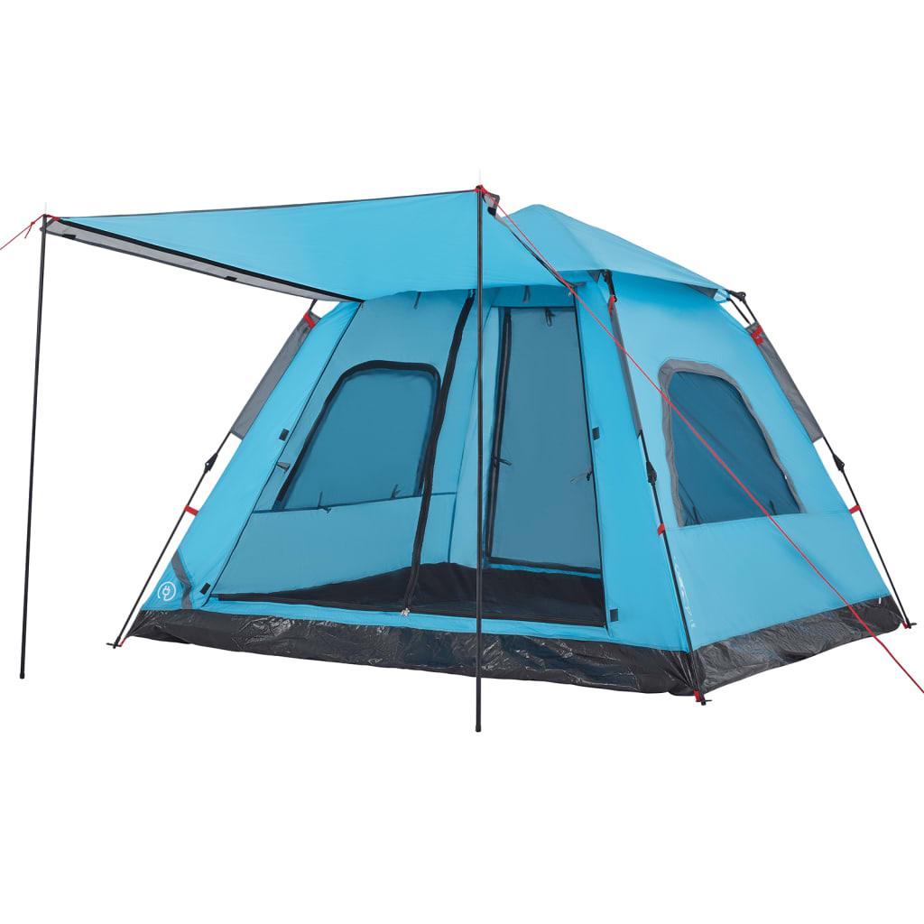 Koepeltent 5-persoons snelontgrendeling blauw is nu te koop bij PeponiXL, paradijselijk wonen!