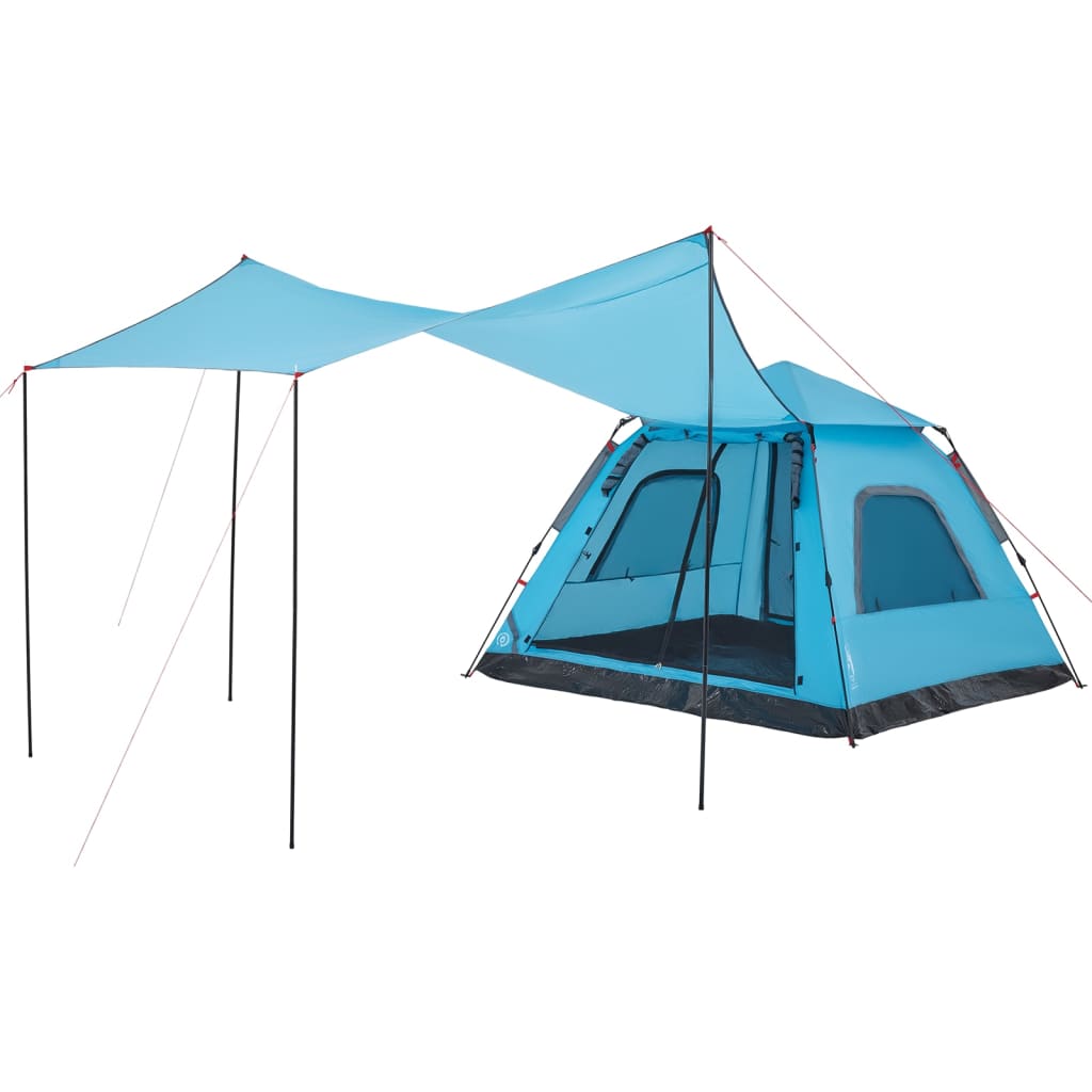 Koepeltent 5-persoons snelontgrendeling blauw is nu te koop bij PeponiXL, paradijselijk wonen!
