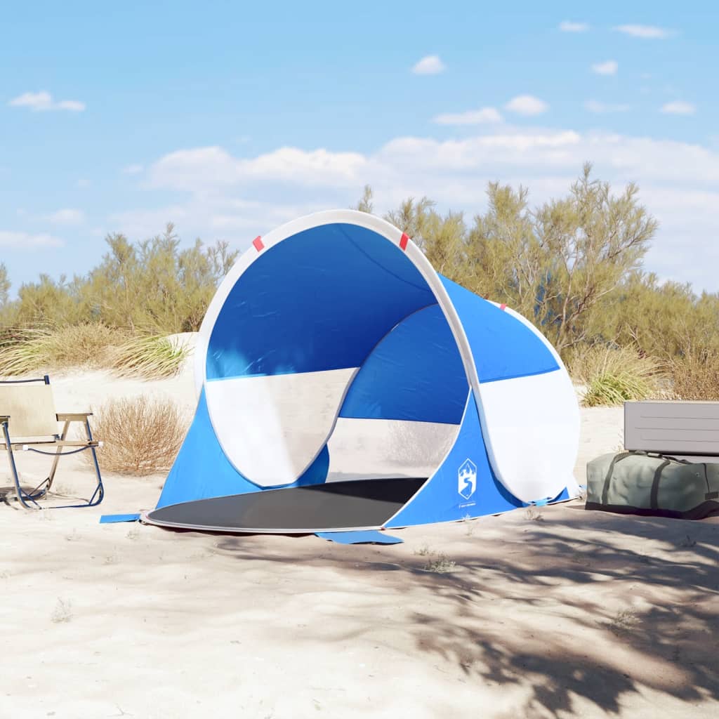 Strandtent pop-up waterdicht azuurblauw is nu te koop bij PeponiXL, paradijselijk wonen!