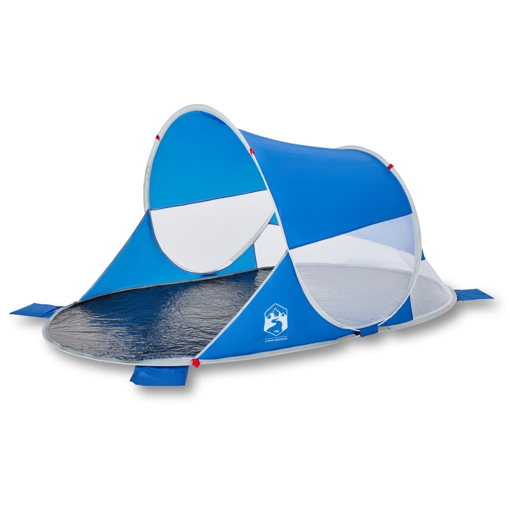 Strandtent pop-up waterdicht azuurblauw is nu te koop bij PeponiXL, paradijselijk wonen!