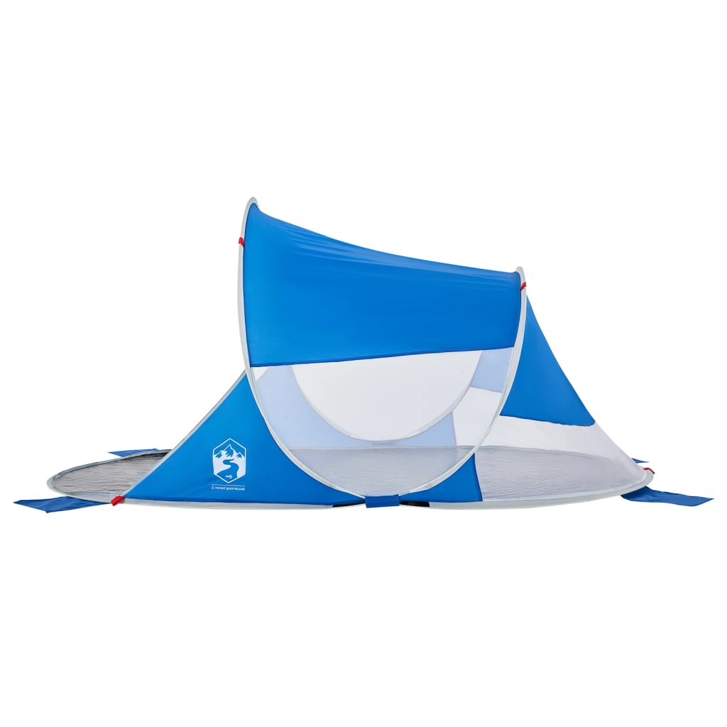 Strandtent pop-up waterdicht azuurblauw is nu te koop bij PeponiXL, paradijselijk wonen!