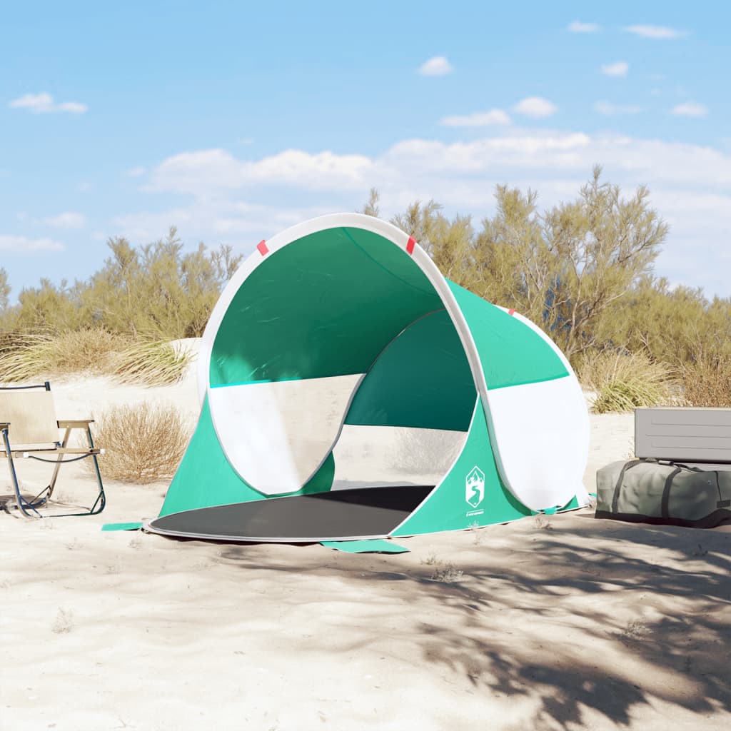 Strandtent pop-up waterdicht zeegroen is nu te koop bij PeponiXL, paradijselijk wonen!