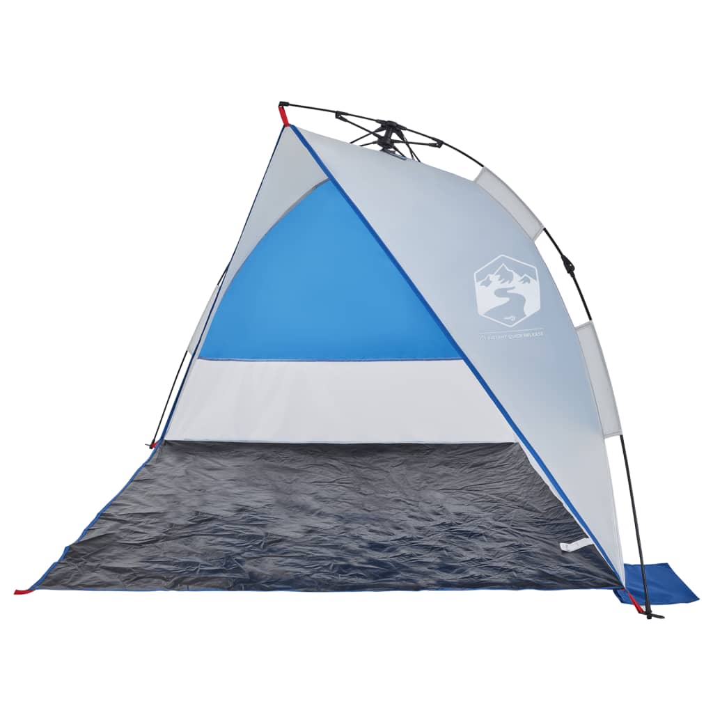 Strandtent waterdicht snelontgrendeling azuurblauw is nu te koop bij PeponiXL, paradijselijk wonen!