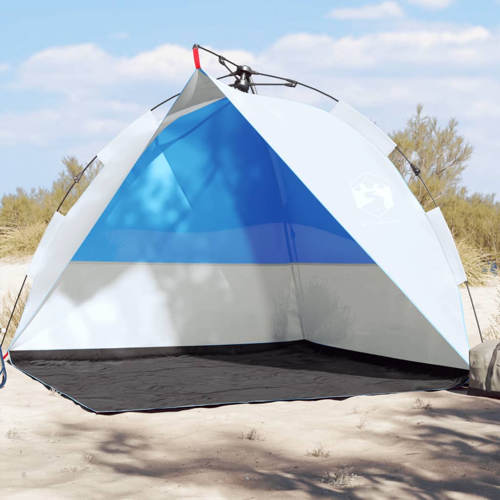 Strandtent waterdicht snelontgrendeling azuurblauw is nu te koop bij PeponiXL, paradijselijk wonen!