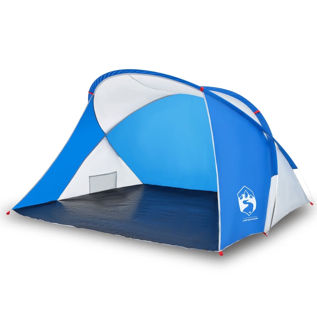 Strandtent 2-persoons pop-up waterdicht azuurblauw is nu te koop bij PeponiXL, paradijselijk wonen!