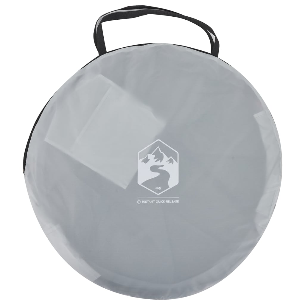 Strandtent 2-persoons pop-up waterdicht grijs is nu te koop bij PeponiXL, paradijselijk wonen!