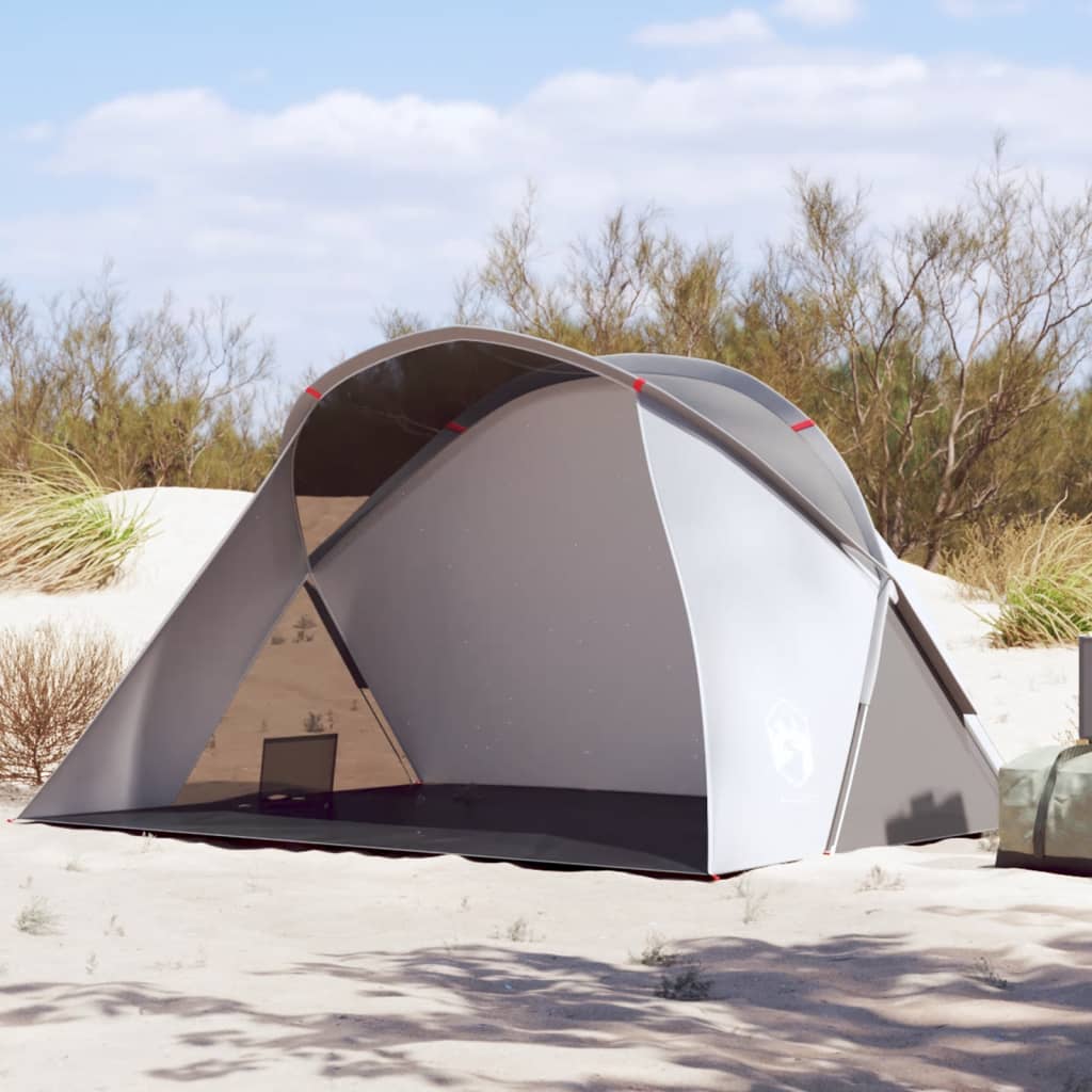 Strandtent 2-persoons pop-up waterdicht grijs is nu te koop bij PeponiXL, paradijselijk wonen!