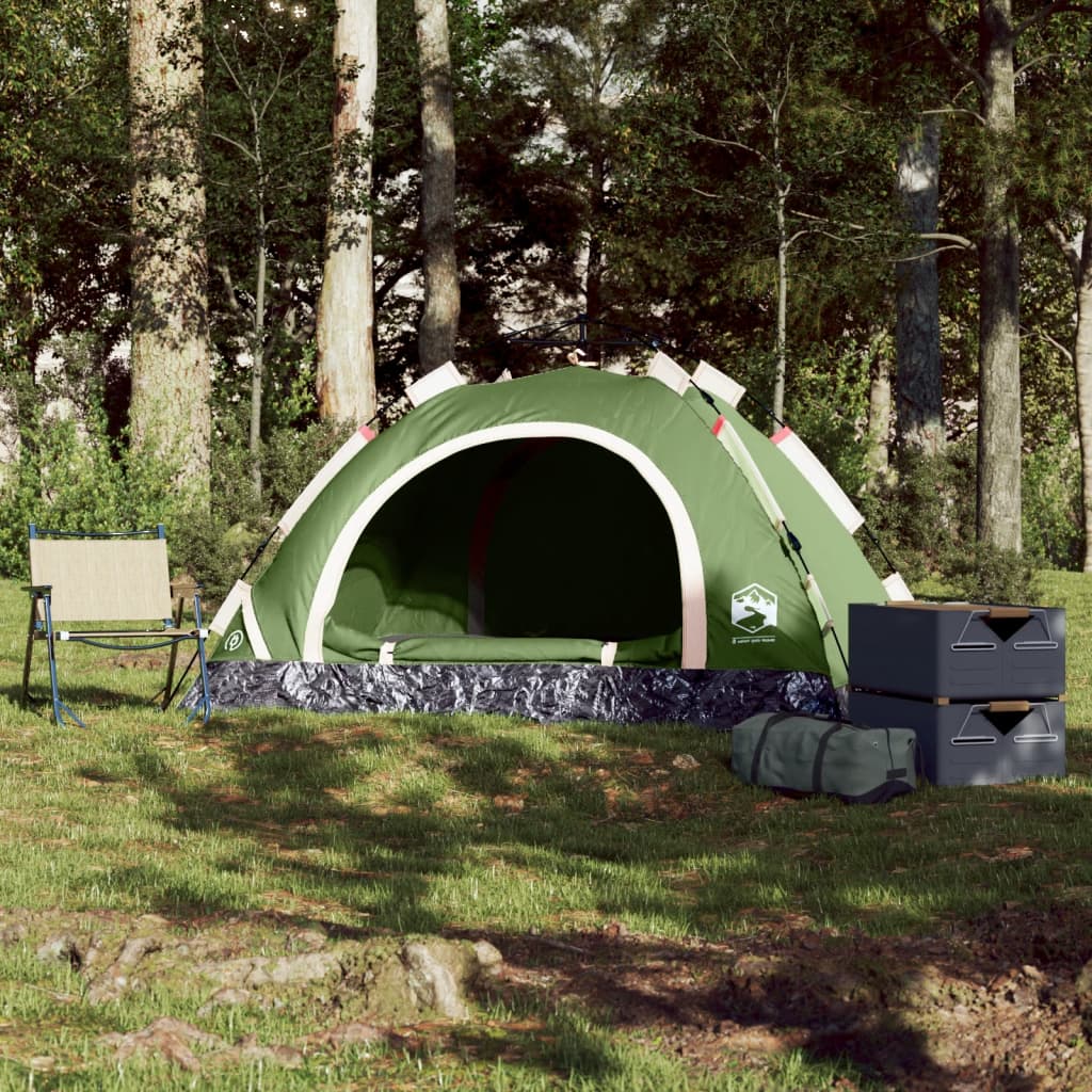 Tent 2-persoons snelontgrendeling groen is nu te koop bij PeponiXL, paradijselijk wonen!