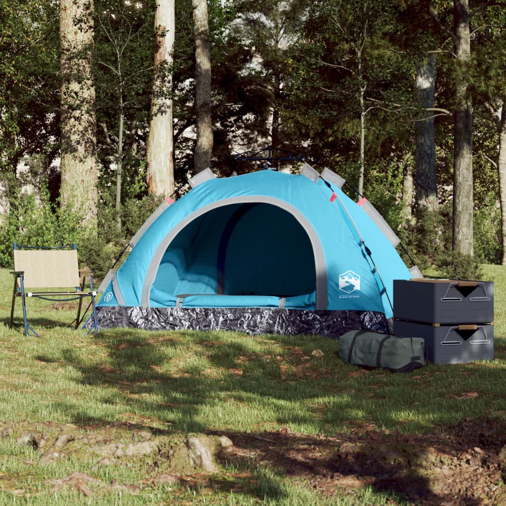 Tent 2-persoons snelontgrendeling blauw is nu te koop bij PeponiXL, paradijselijk wonen!