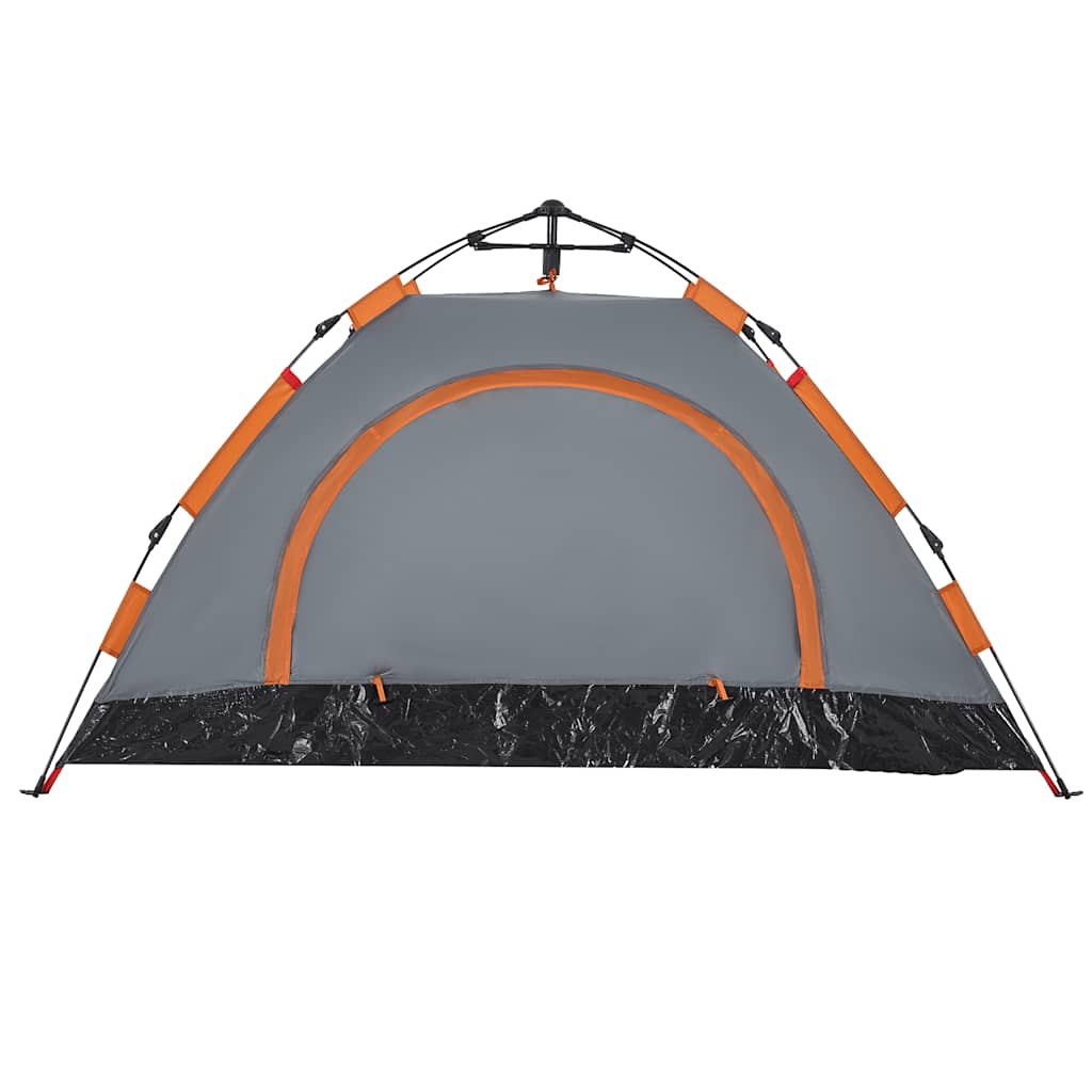 Tent 2-persoons snelontgrendeling grijs en oranje is nu te koop bij PeponiXL, paradijselijk wonen!