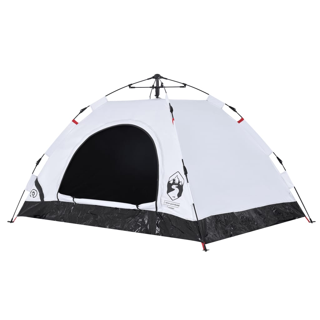 Tent 2-persoons snelontgrendeling verduisterende stof wit is nu te koop bij PeponiXL, paradijselijk wonen!