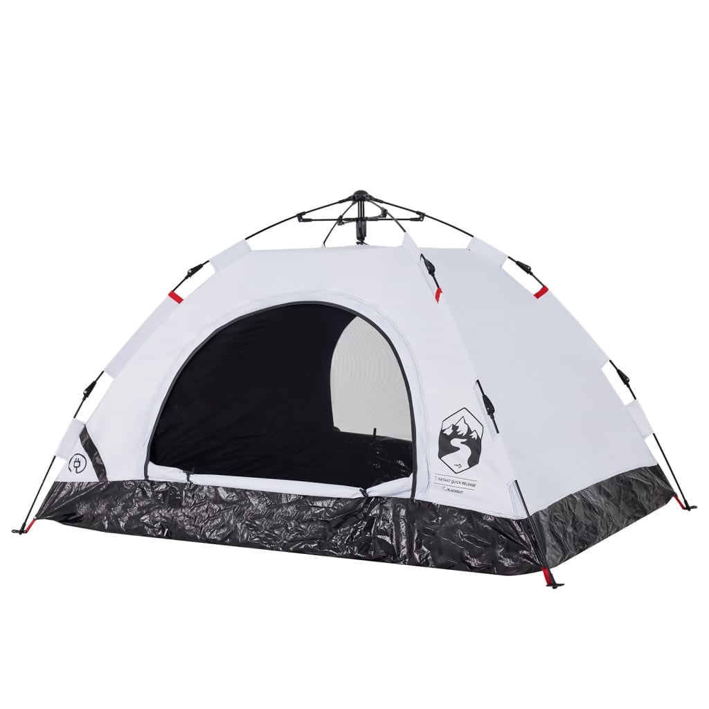 Tent 2-persoons snelontgrendeling verduisterende stof wit is nu te koop bij PeponiXL, paradijselijk wonen!
