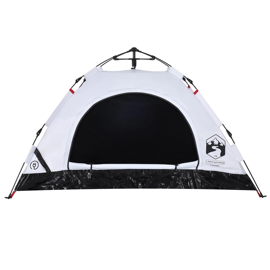 Tent 2-persoons snelontgrendeling verduisterende stof wit is nu te koop bij PeponiXL, paradijselijk wonen!