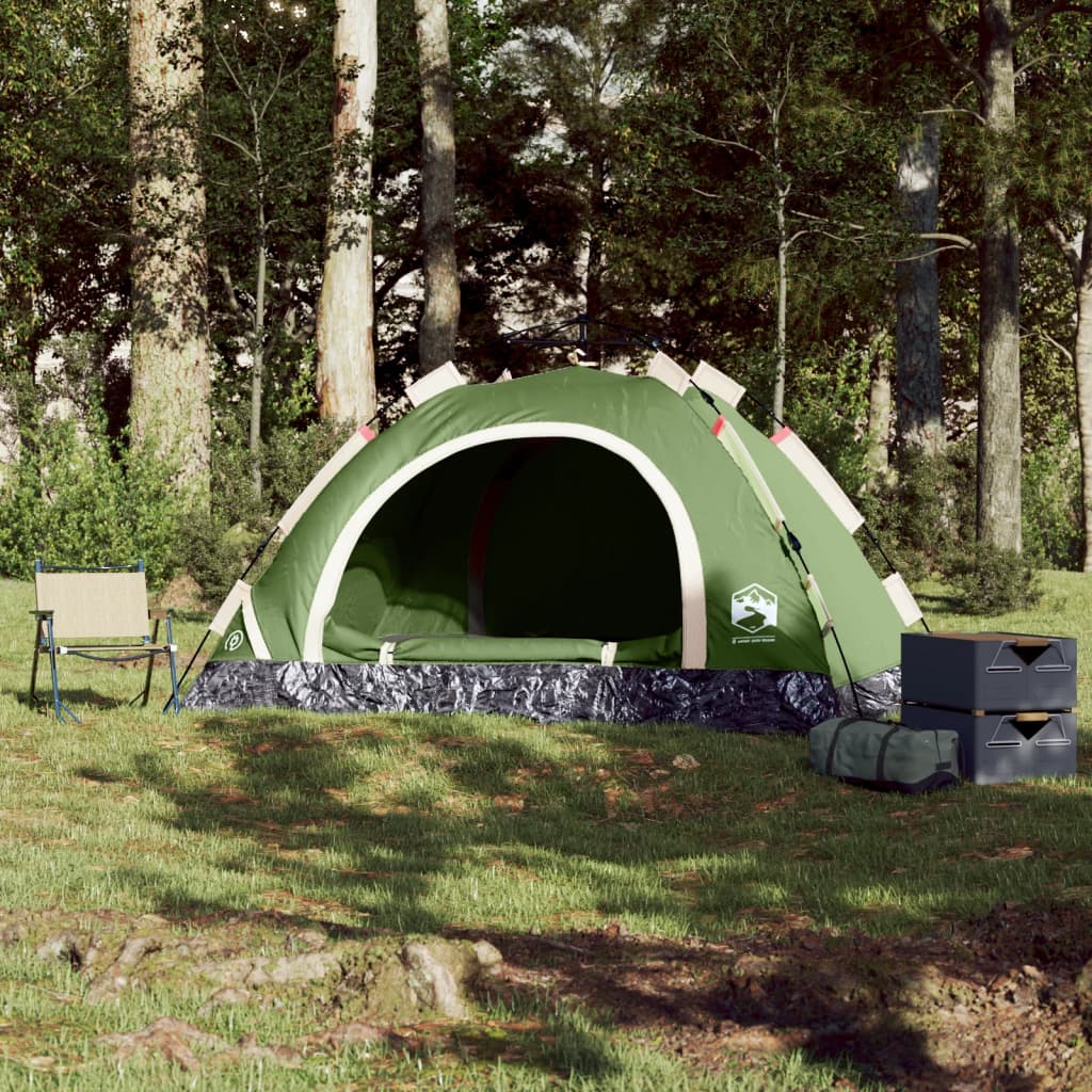 Tent 3-persoons snelontgrendeling groen is nu te koop bij PeponiXL, paradijselijk wonen!