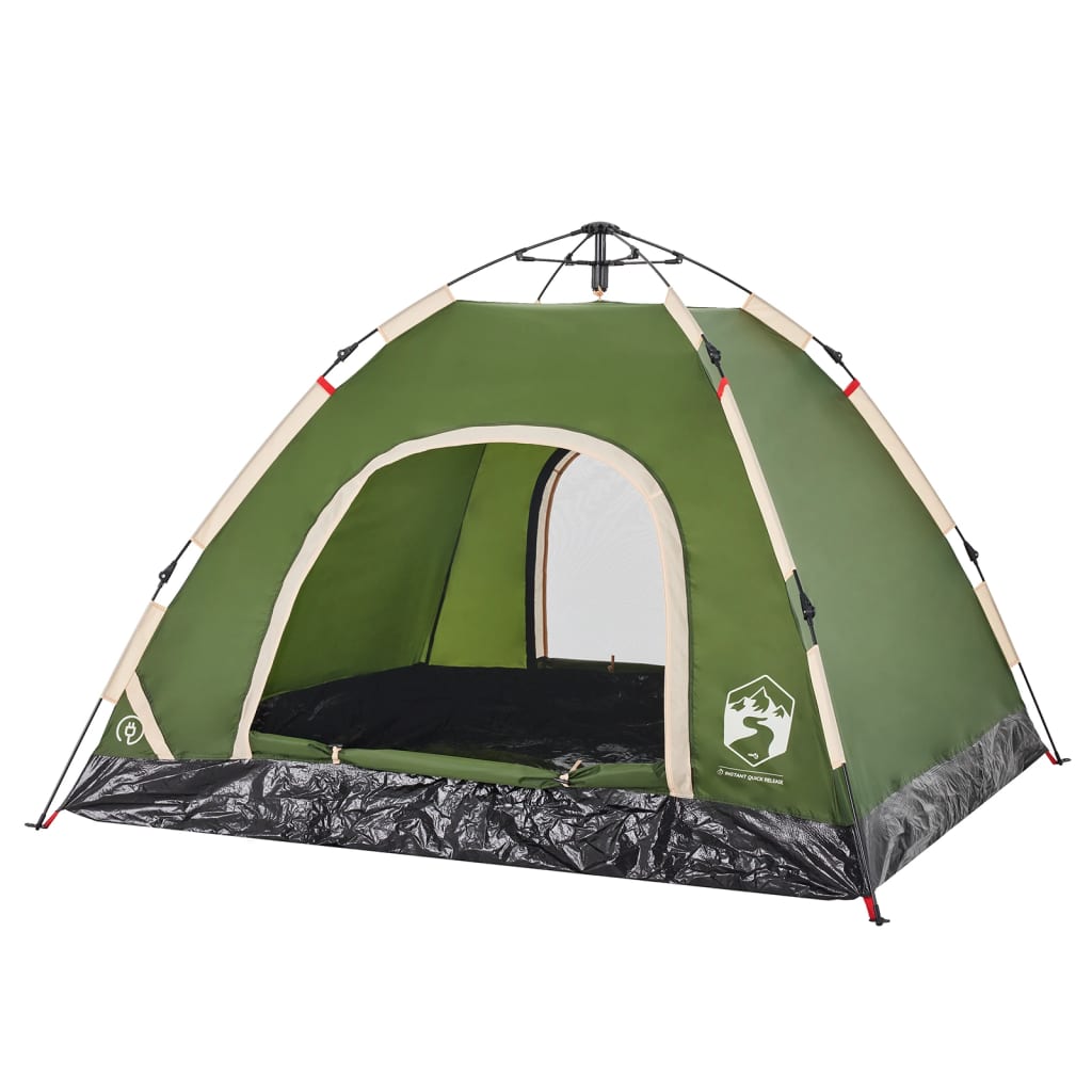 Tent 3-persoons snelontgrendeling groen is nu te koop bij PeponiXL, paradijselijk wonen!