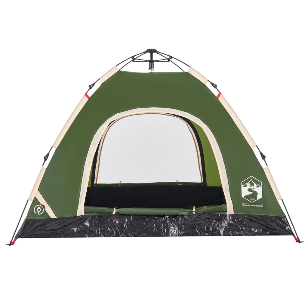 Tent 3-persoons snelontgrendeling groen is nu te koop bij PeponiXL, paradijselijk wonen!