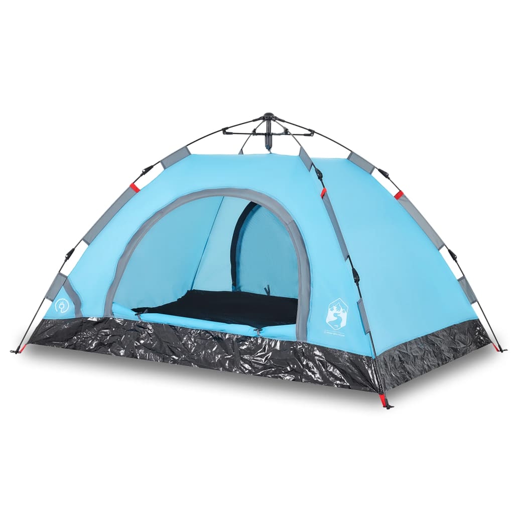 Tent 3-persoons snelontgrendeling blauw is nu te koop bij PeponiXL, paradijselijk wonen!