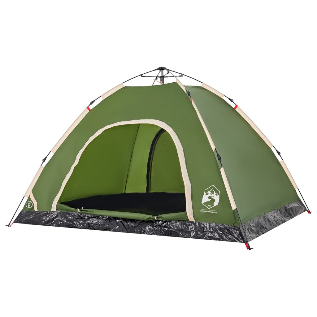 Tent 4-persoons snelontgrendeling groen is nu te koop bij PeponiXL, paradijselijk wonen!