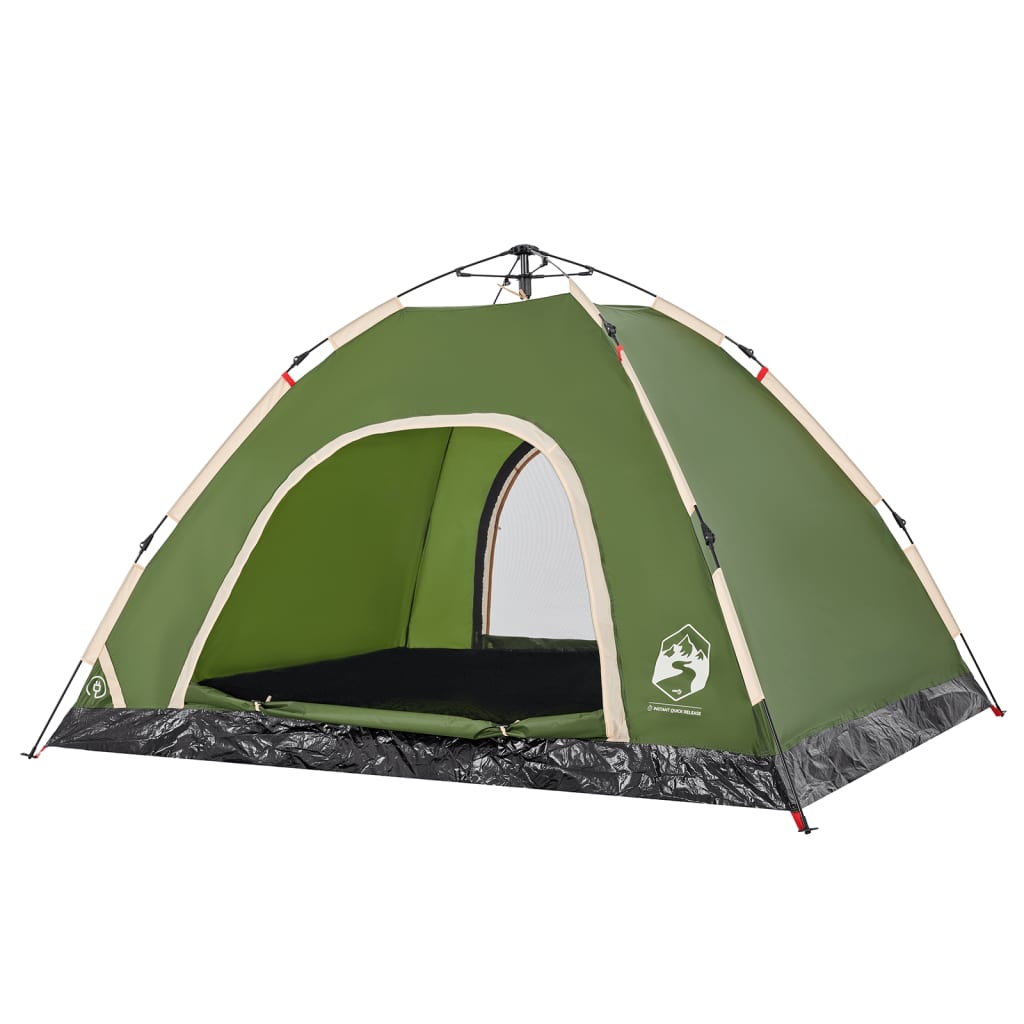 Tent 4-persoons snelontgrendeling groen is nu te koop bij PeponiXL, paradijselijk wonen!