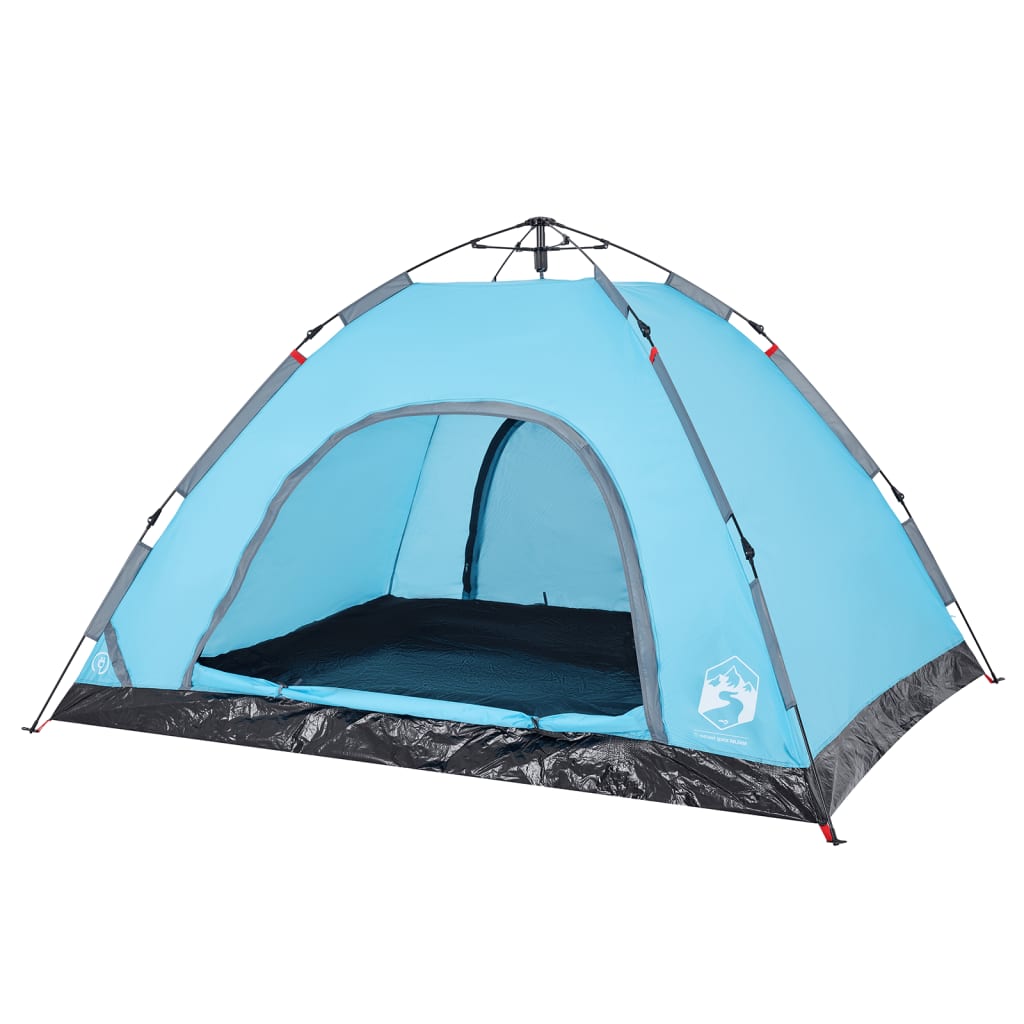 Tent 4-persoons snelontgrendeling blauw is nu te koop bij PeponiXL, paradijselijk wonen!