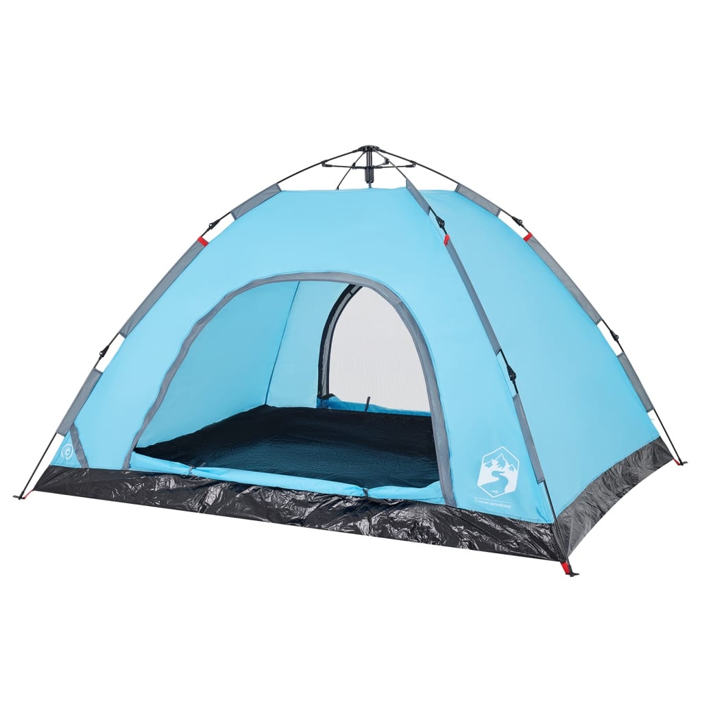 Tent 4-persoons snelontgrendeling blauw is nu te koop bij PeponiXL, paradijselijk wonen!