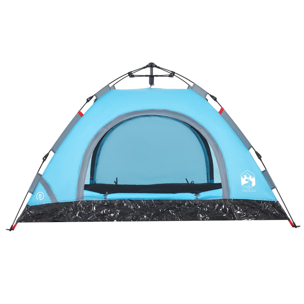 Tent 4-persoons snelontgrendeling blauw is nu te koop bij PeponiXL, paradijselijk wonen!