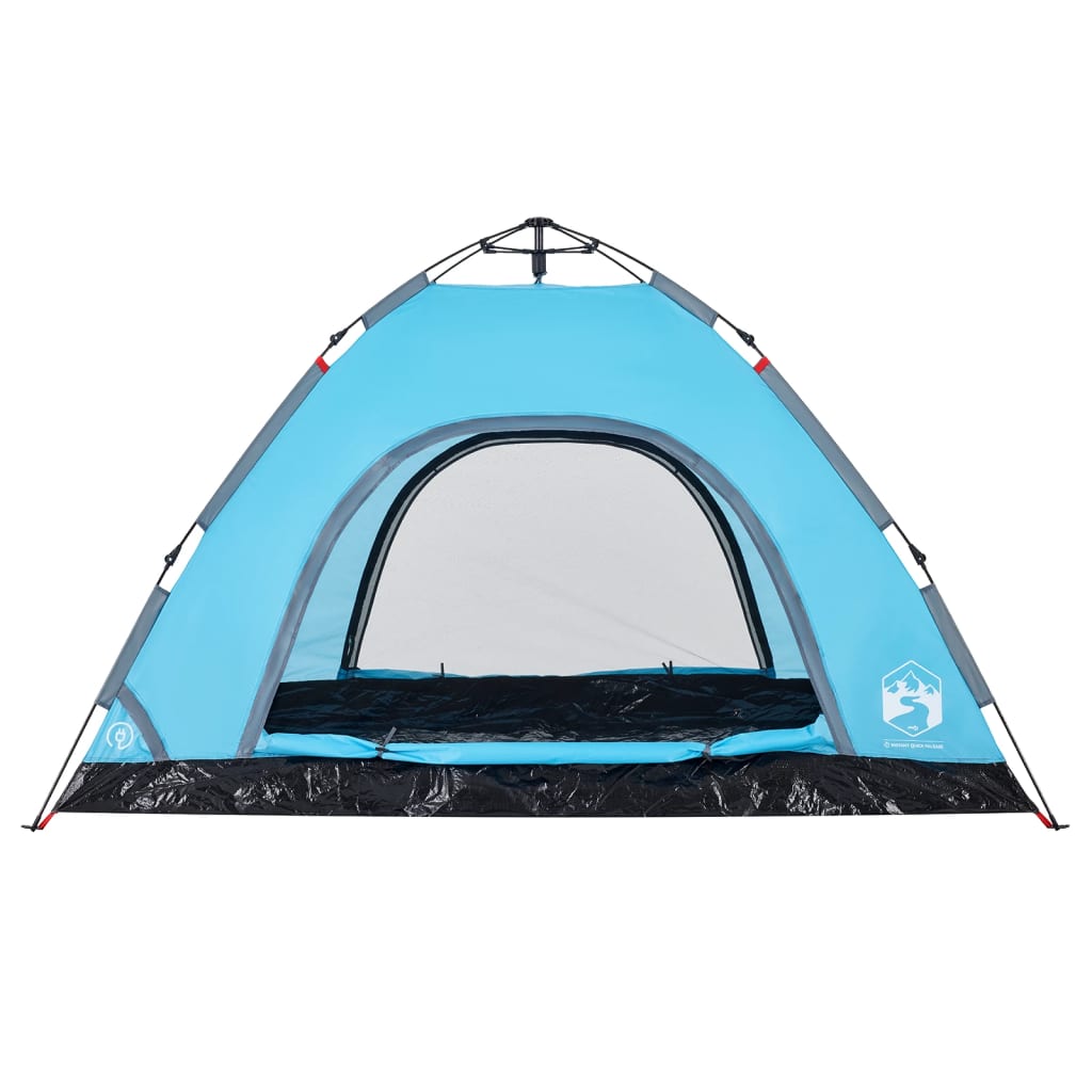 Tent 4-persoons snelontgrendeling blauw is nu te koop bij PeponiXL, paradijselijk wonen!