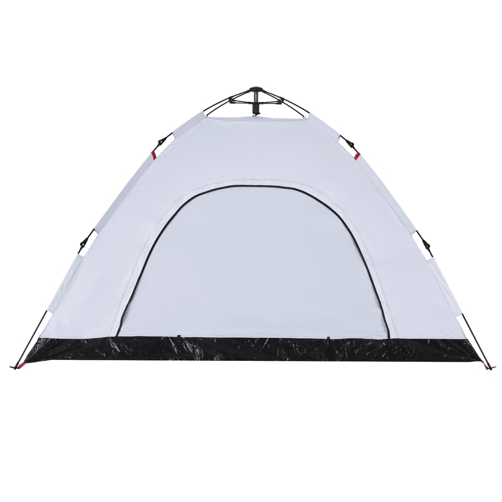 Tent 4-persoons snelontgrendeling verduisterende stof wit is nu te koop bij PeponiXL, paradijselijk wonen!