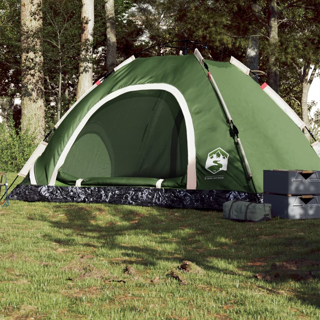 Tent 5-persoons snelontgrendeling groen is nu te koop bij PeponiXL, paradijselijk wonen!