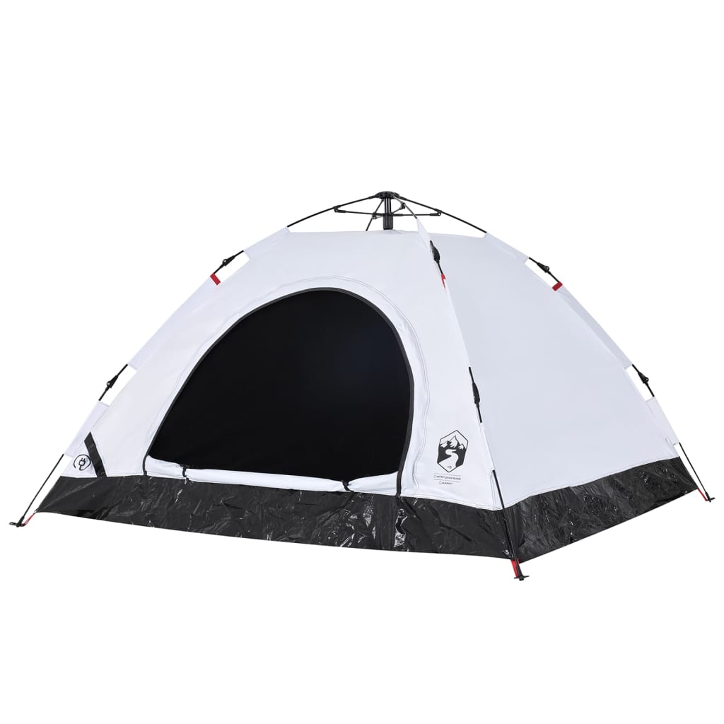 Tent 5-persoons snelontgrendeling verduisterende stof wit is nu te koop bij PeponiXL, paradijselijk wonen!