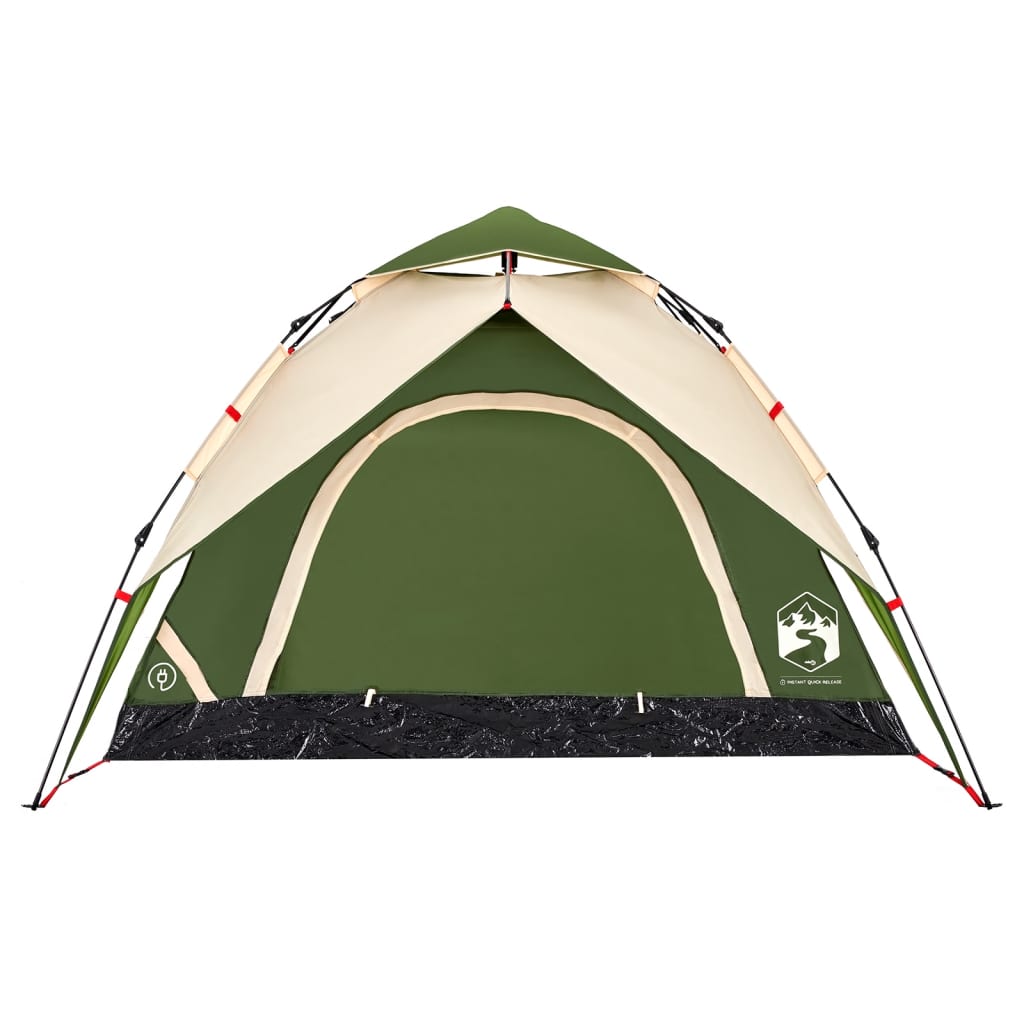 Koepeltent 3-persoons snelontgrendeling groen is nu te koop bij PeponiXL, paradijselijk wonen!