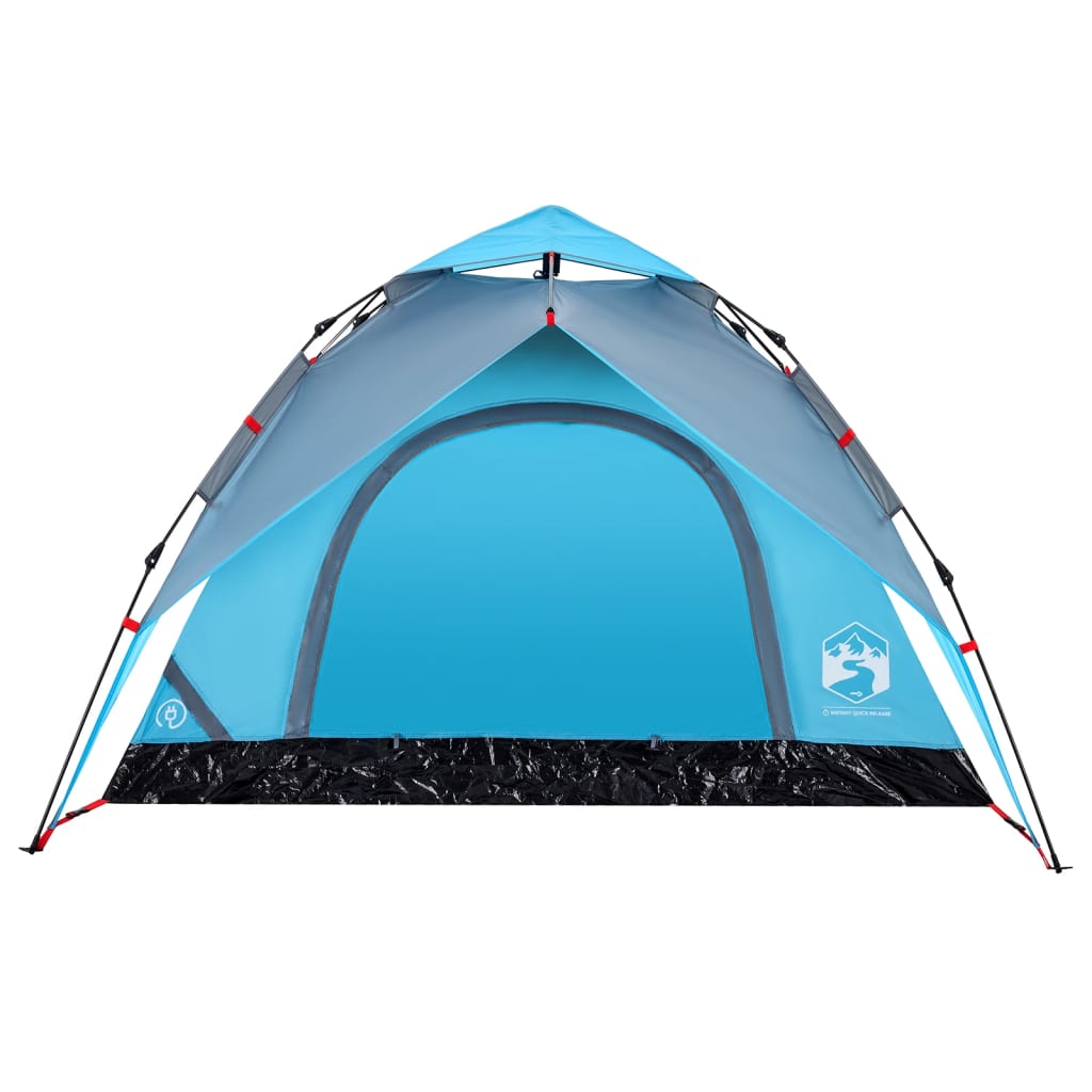 Koepeltent 3-persoons snelontgrendeling blauw is nu te koop bij PeponiXL, paradijselijk wonen!