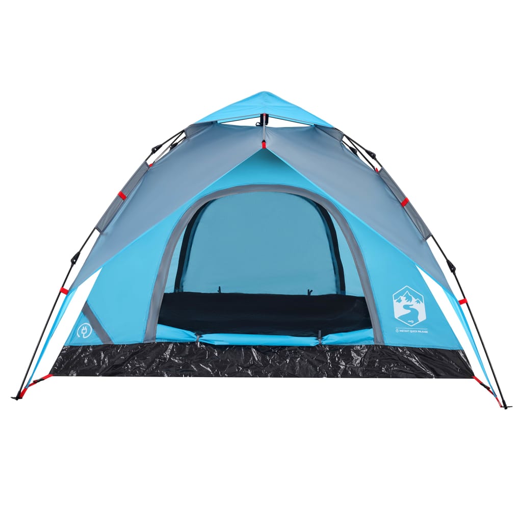 Koepeltent 3-persoons snelontgrendeling blauw is nu te koop bij PeponiXL, paradijselijk wonen!