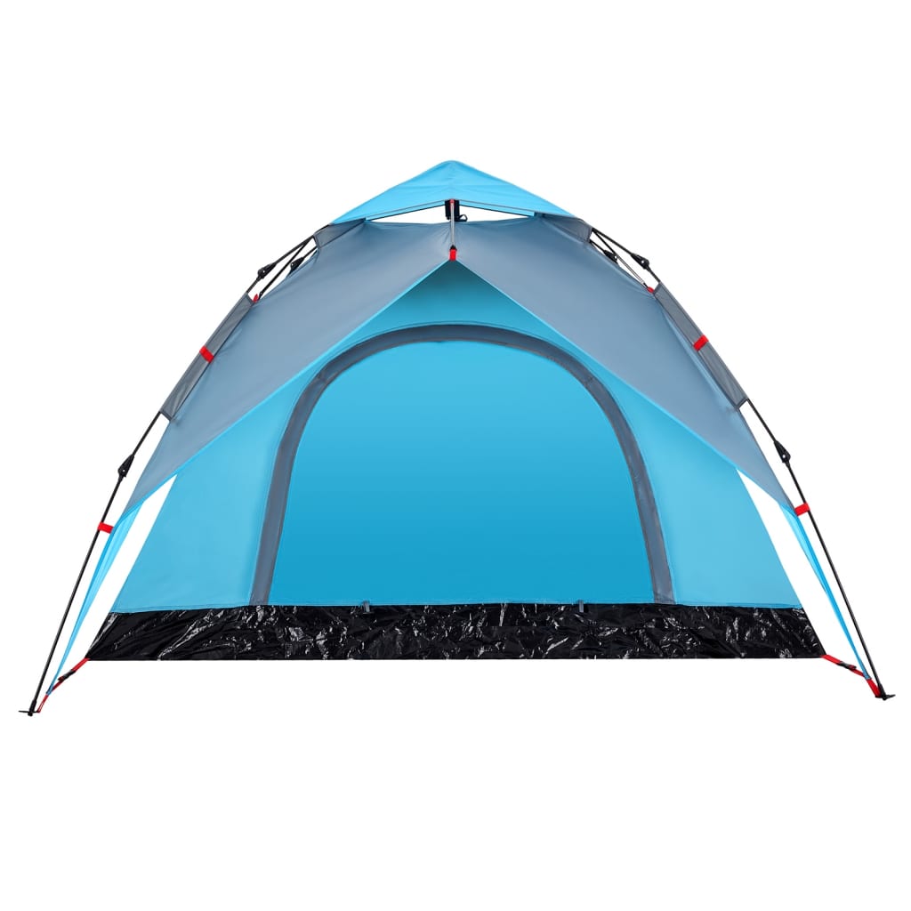 Koepeltent 3-persoons snelontgrendeling blauw is nu te koop bij PeponiXL, paradijselijk wonen!