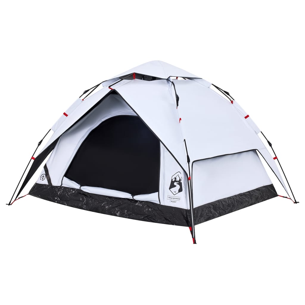 Koepeltent 3-persoons snelontgrendeling verduisterende stof wit is nu te koop bij PeponiXL, paradijselijk wonen!