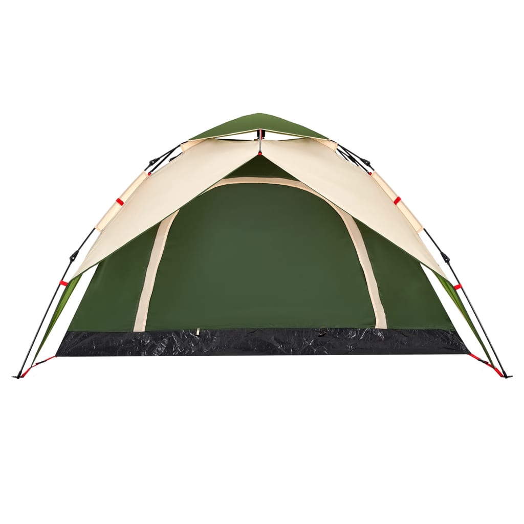 Koepeltent 4-persoons snelontgrendeling groen is nu te koop bij PeponiXL, paradijselijk wonen!