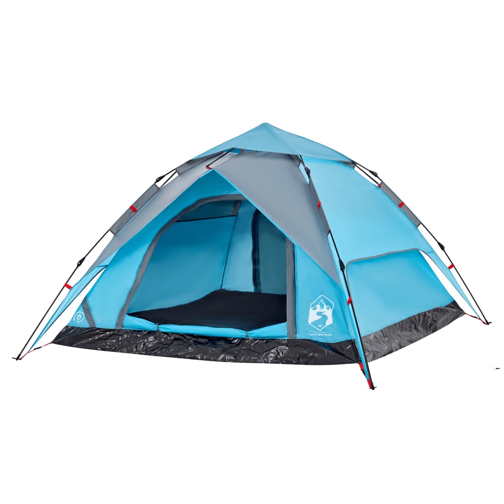 Koepeltent 4-persoons snelontgrendeling blauw is nu te koop bij PeponiXL, paradijselijk wonen!