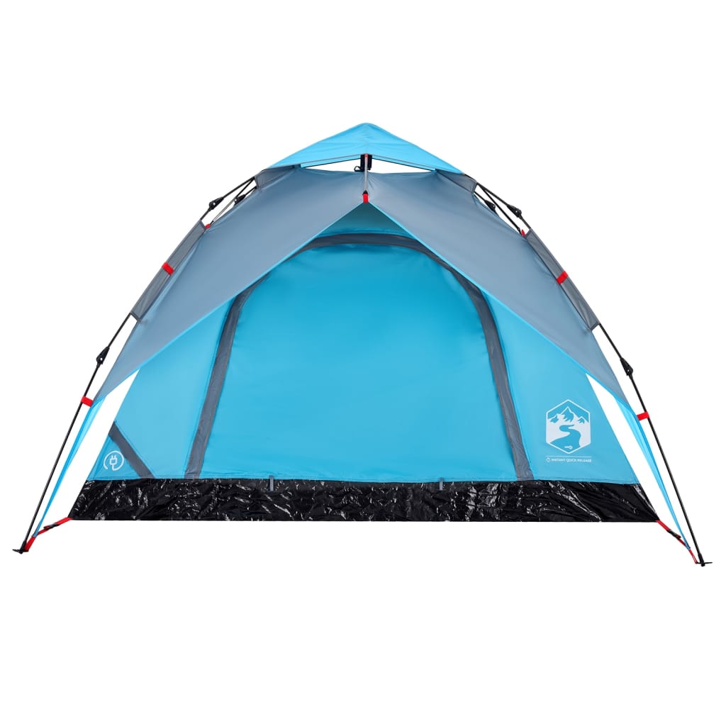 Koepeltent 4-persoons snelontgrendeling blauw is nu te koop bij PeponiXL, paradijselijk wonen!
