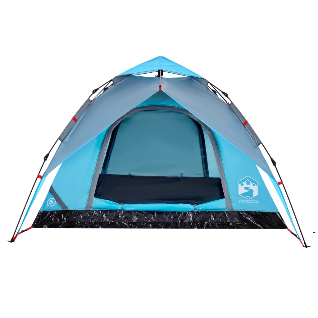 Koepeltent 4-persoons snelontgrendeling blauw is nu te koop bij PeponiXL, paradijselijk wonen!