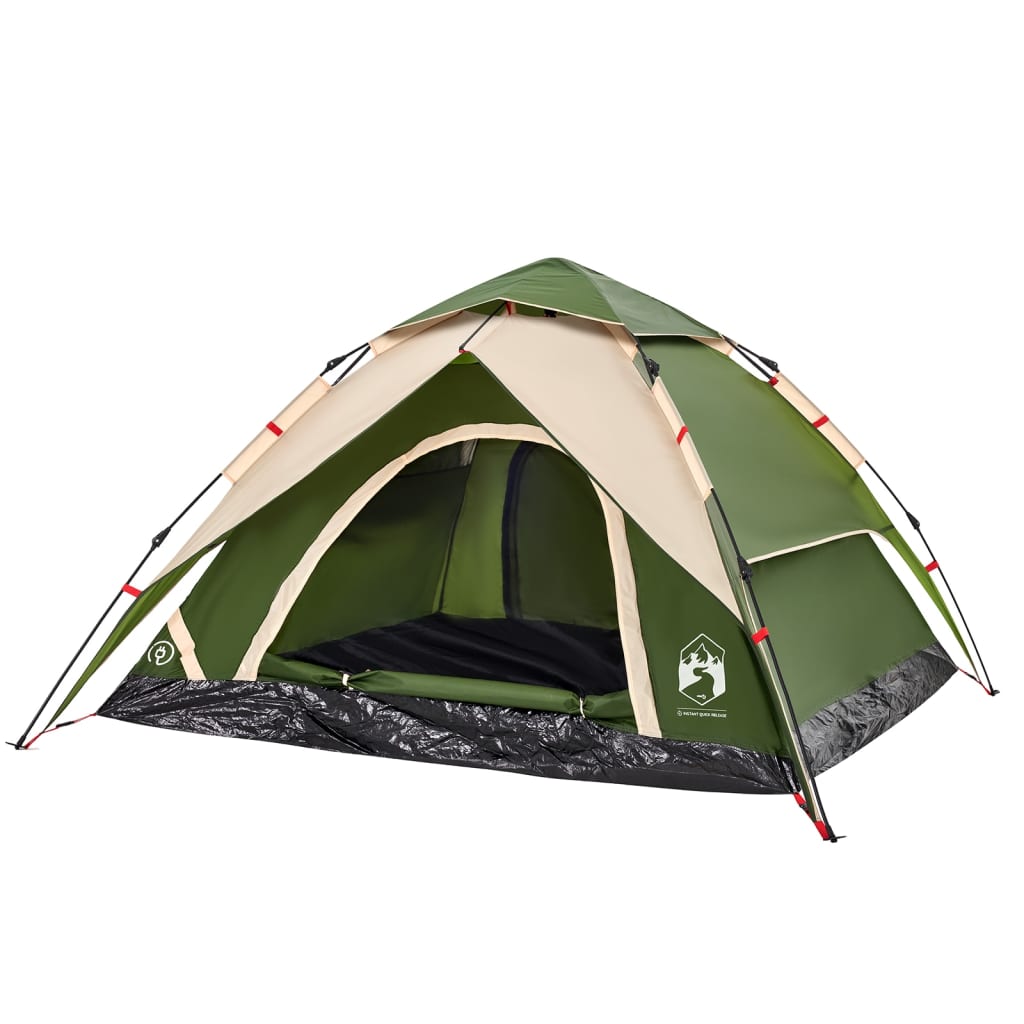 Koepeltent 5-persoons snelontgrendeling groen is nu te koop bij PeponiXL, paradijselijk wonen!