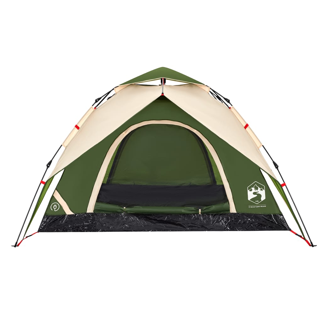 Koepeltent 5-persoons snelontgrendeling groen is nu te koop bij PeponiXL, paradijselijk wonen!