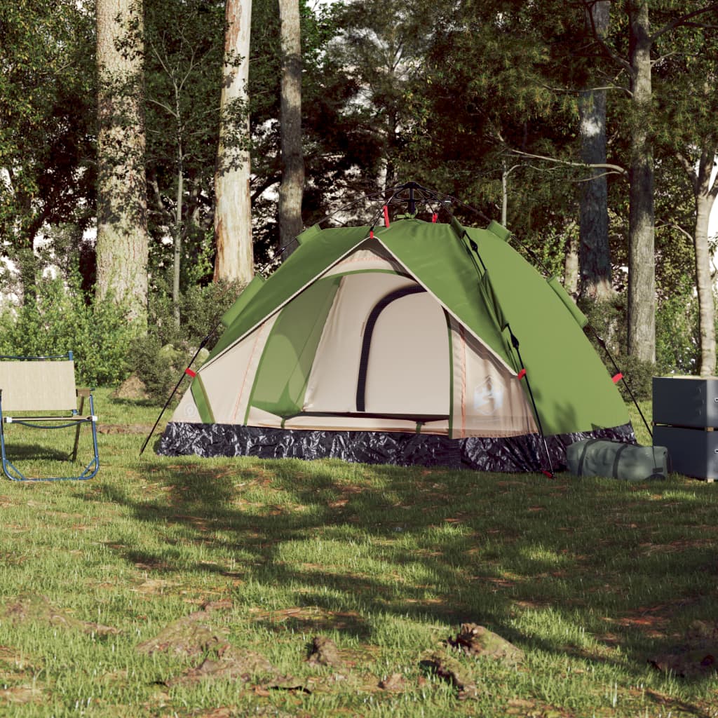Koepeltent 2-persoons snelontgrendeling groen is nu te koop bij PeponiXL, paradijselijk wonen!