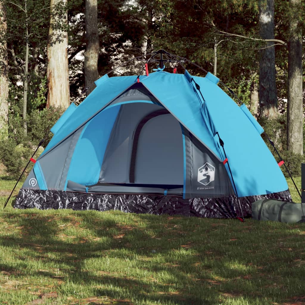 Koepeltent 2-persoons snelontgrendeling blauw is nu te koop bij PeponiXL, paradijselijk wonen!