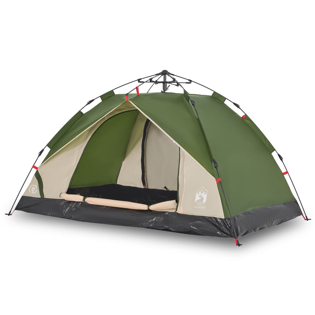 Koepeltent 3-persoons snelontgrendeling groen is nu te koop bij PeponiXL, paradijselijk wonen!