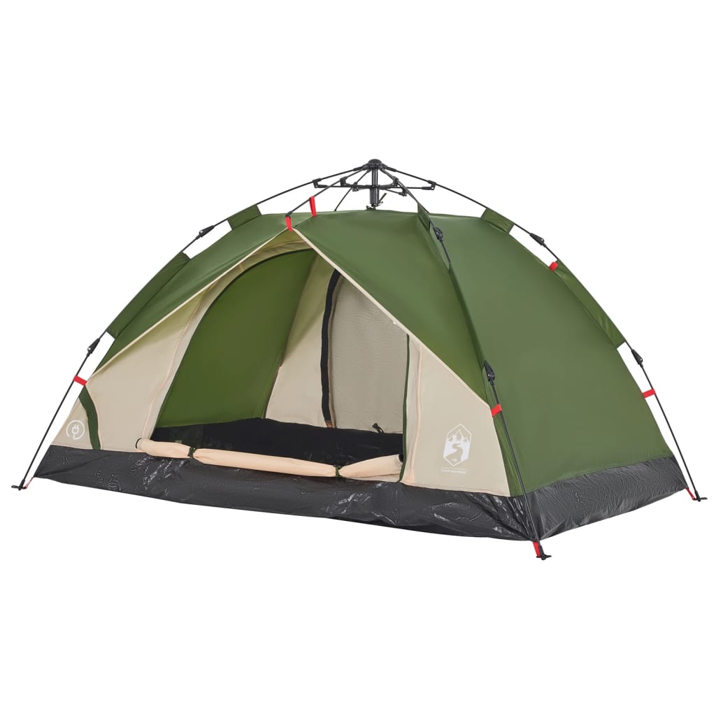 Koepeltent 3-persoons snelontgrendeling groen is nu te koop bij PeponiXL, paradijselijk wonen!
