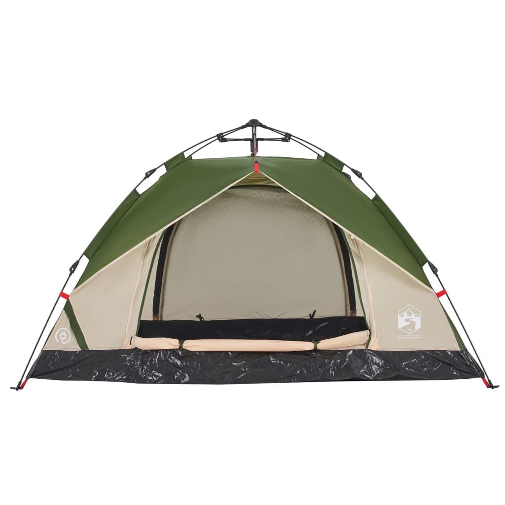 Koepeltent 3-persoons snelontgrendeling groen is nu te koop bij PeponiXL, paradijselijk wonen!