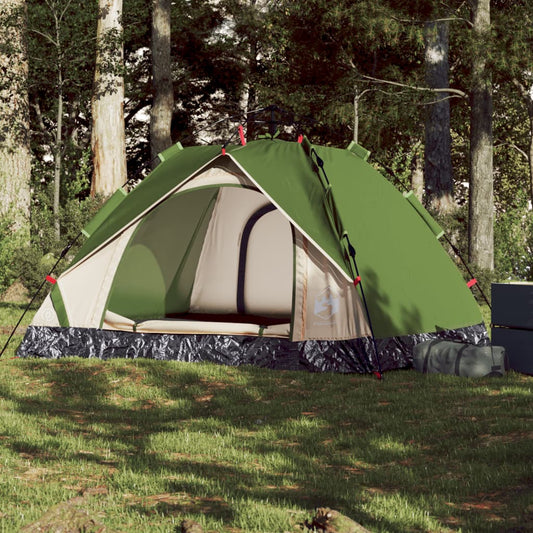 Koepeltent 3-persoons snelontgrendeling groen is nu te koop bij PeponiXL, paradijselijk wonen!