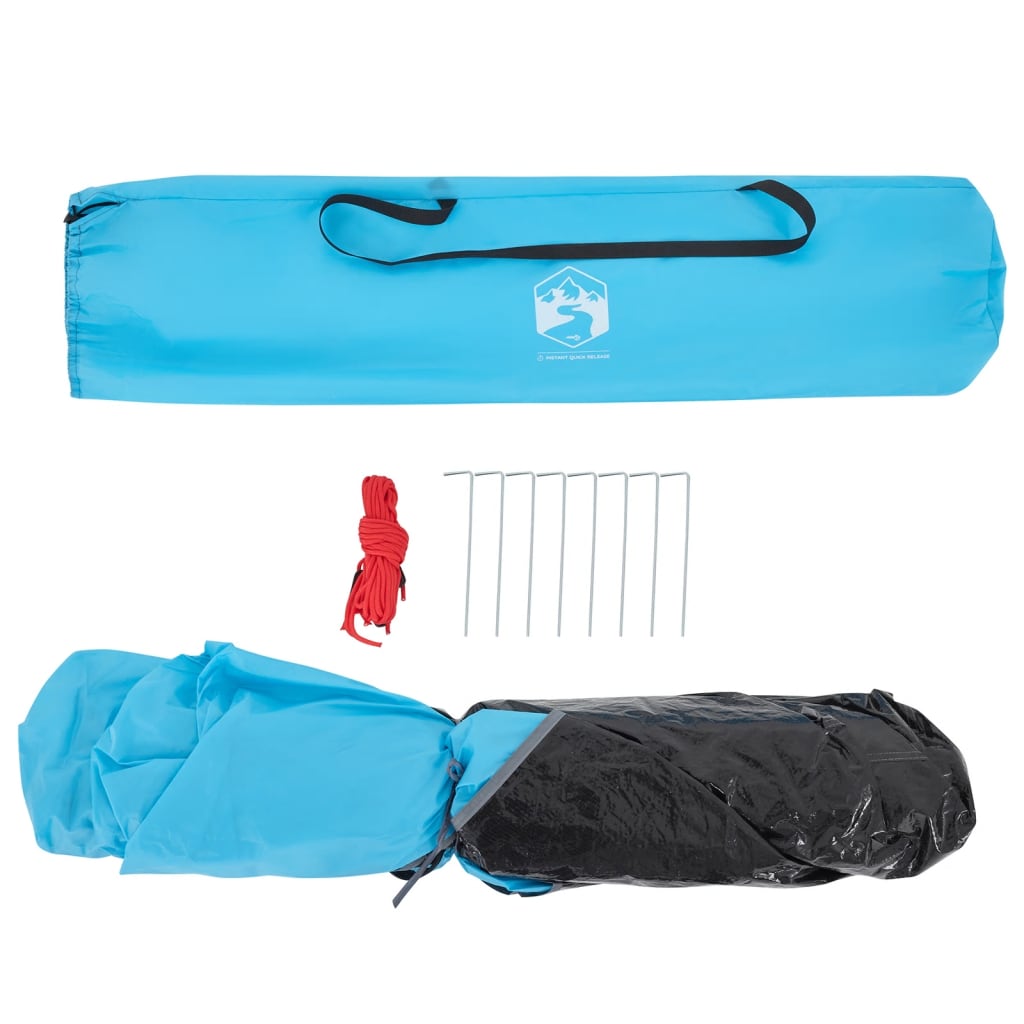 Koepeltent 3-persoons snelontgrendeling blauw is nu te koop bij PeponiXL, paradijselijk wonen!
